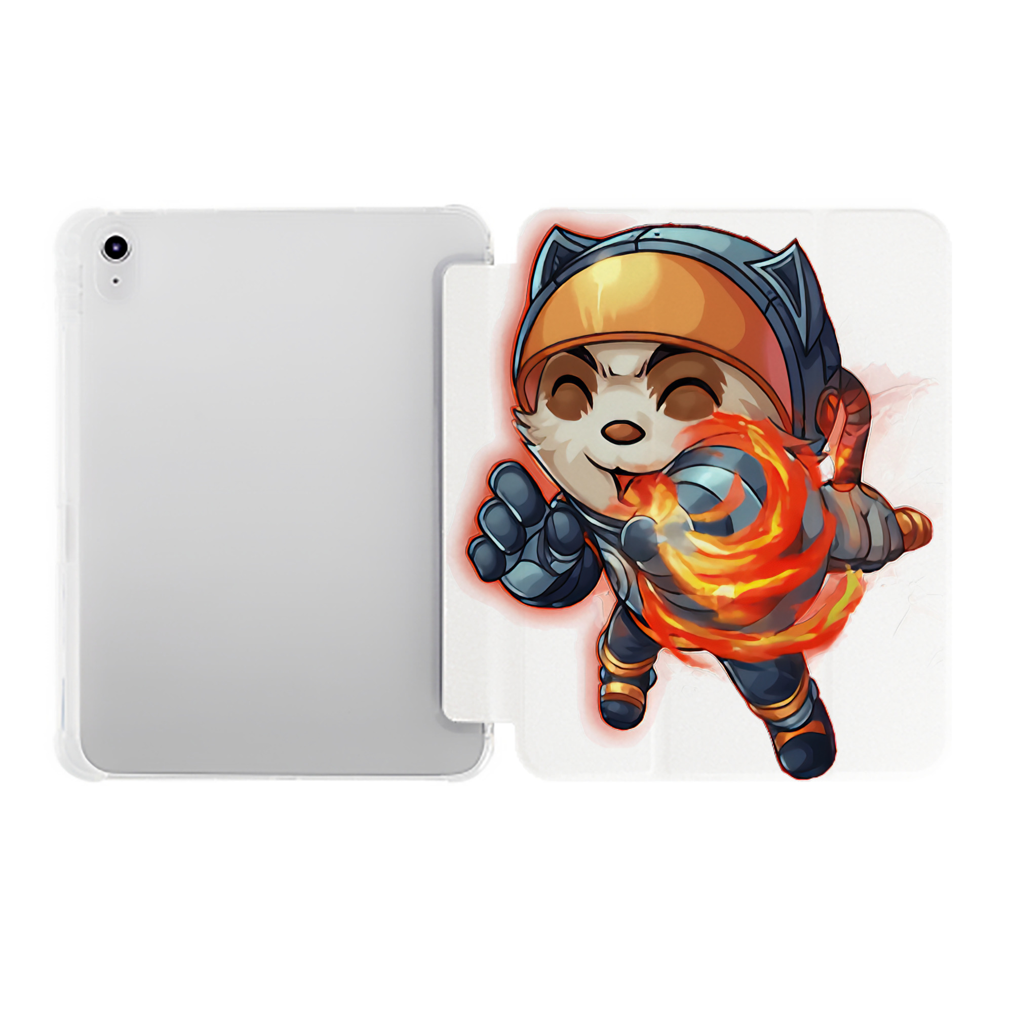 （画像用） リーグ・オブ・レジェンド League of Legends LOL IPad ケース ペン収納付き 三つ折りスタンド PUレザー×シリコン 対応機種9.5/10.5/10.9インチ